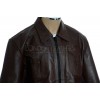 SALE - Rogue Drifter Brown Casual Leather Jacket 3XL
